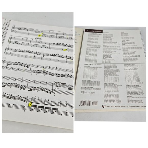 Piano Sheet Music Book Alfred Scales Chord Arpeggio Cadence GWM Literature Vol 4 - Picture 8 of 8